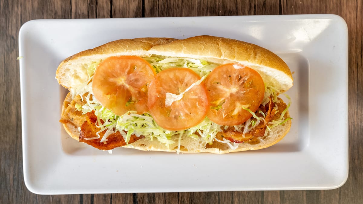 The chicken cutlet hero
